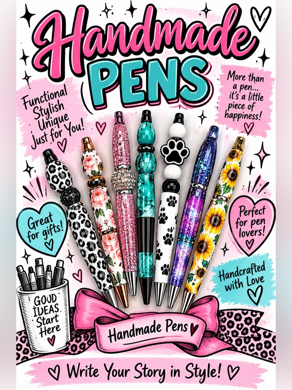 Handmade Pen - Random